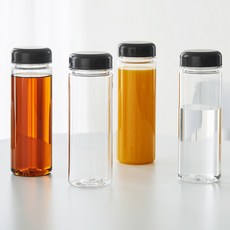 코멧 데일리 트라이탄 보틀, 블랙, 4개, 500ml 블랙, 4개, 500ml