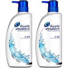 헤드앤숄더 딥 클린 샴푸, 850ml, 2개