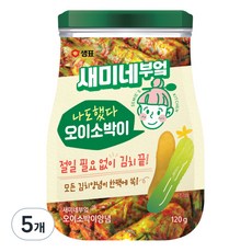 새미네부엌 오이소박이 양념, 120g, 5개