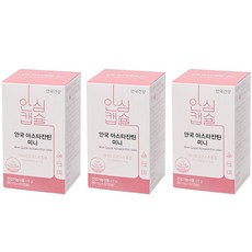 안국건강 안심캡슐 안국 아스타잔틴 미니, 60정, 80mg, 3개