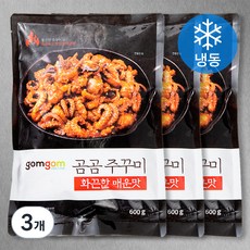 곰곰 주꾸미 화끈한 매운맛, 600g, 3개