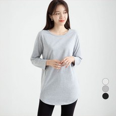 캐럿 여성용 긴팔 레이어링 티셔츠 럿 여성용 긴팔 레이어링 티셔츠