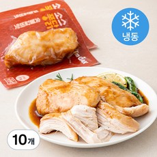 아임닭 소스퐁닭 숯불갈비맛 (냉동), 100g, 10개
