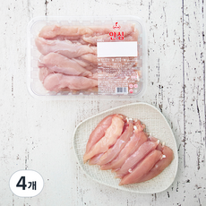 마니커 1등급 닭안심 (냉장), 600g, 4개