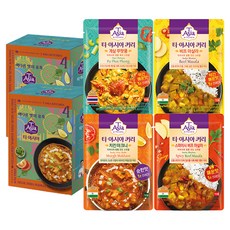 T Asia KITCHEN 即食奶油雞肉咖哩 170g+泰式螃蟹咖哩 170g+牛肉瑪莎拉咖哩 170g+辣味牛肉馬莎拉咖哩 170g, 680g, 2組