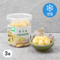 우리땅 유기농 인증 간편 저민마늘 (냉동), 250g, 3통