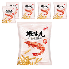 裕榮食品 蝦味先 香辣口味 60g, 香酥脆口感, 美味零食, 6包