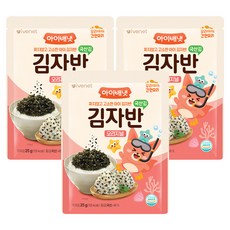 아이배냇 김자반 오리지널, 김맛, 25g, 3개 김맛, 3개, 25g