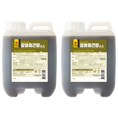 몽고식품 장아찌 간장 소스, 2개, 4.6L