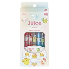 PILOT 百樂 Juice 三麗鷗限定果汁筆 Set 5支入, B組, 1盒