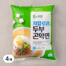 풀무원 풀스키친 저칼로리 두부 곤약면, 1kg, 4개