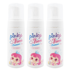 i'm pinky Princess 兒童專用泡沫潔顏慕斯, 細緻綿密慕斯 溫和潔膚, 弱酸性PH值 肌膚油水平衡, 不流淚配方, 150ml, 3瓶