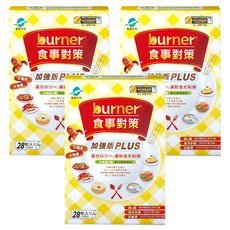 船井生醫 burner食事對策膠囊PLUS, 高卡路里澱粉控制, 日本研發監製, 28顆, 9.24g, 3盒