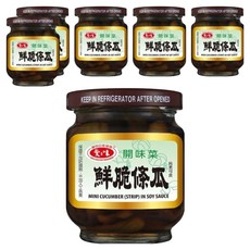 愛之味 鮮脆條瓜, 180g, 6罐