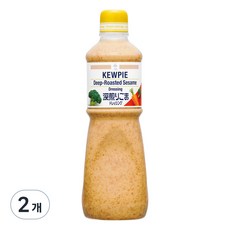 큐피 딥 로스티드 참깨 드레싱, 1L, 2개 1L, 2개