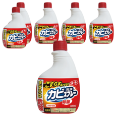 第一石鹼 Rookie 除霉噴霧 補充瓶 紅瓶 Set 2, 400ml, 日本製, 6瓶