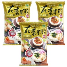 屏東農產 超級水磨在來米粉 600公克, 600g, 3包