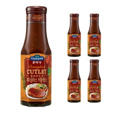 폰타나 데미글라스 커틀렛소스, 280g, 5개