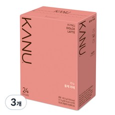 카누 돌체 라떼 커피믹스, 17.3g, 24개입, 3개 17.3g, 24개입, 3개