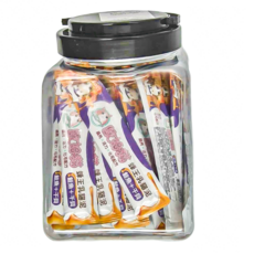 歐姆貓OMO 蜂王乳貓泥, 添加菊苣纖維和青木瓜酵素, 獨立包裝, 鮭魚&干貝, 1.2kg, 1桶