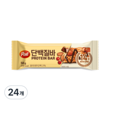 포스트 단백질바, 24개, 50g