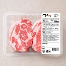 모아미트 캐나다산 보리먹인 암퇘지 통목살 에어프라이어용 (냉장), 600g, 1개