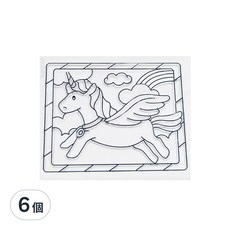 AMOS 阿摩司 壓克力模型版 M8 獨角天馬, 6個
