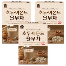 우리차 호두 아몬드 율무차, 18g, 40개입, 3개