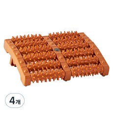  돌돌이 발지압판 셀프 발마사지기, 4개 