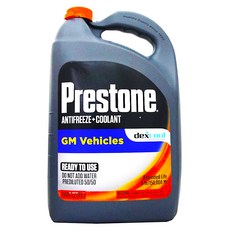 Prestone 百適通 長效型 冷卻液 50% 水箱精, 已預先稀釋 50/50, GM車輛適用, 3.78L, 1瓶