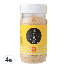 源順食品 炒熟白芝麻粒 170公克 台灣製造, 170g, 4瓶