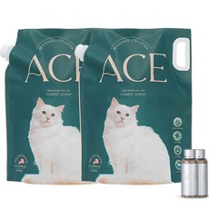  에이스벤토나이트 고양이모래 포레스트 솔향, 9.35kg, 2개 