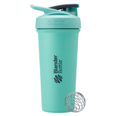 Blender Bottle Sleek SS 按壓式不銹鋼搖搖杯, 海浪泡沫, 740ml, 1個