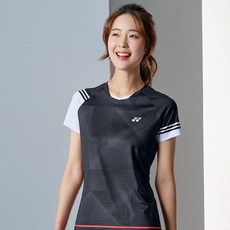 요넥스 여성용 배드민턴 티셔츠 211TS018F