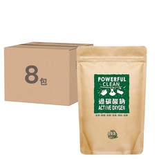 加倍潔 過碳酸鈉去污粉 600g, 有效去除頑固污漬, 輕鬆去除油污, 8包