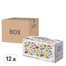 comet Kitchen 雙層抽取式廚房紙巾, 130張, 12盒