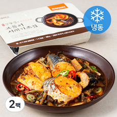 깃발집 고등어 시래기 조림 (냉동), 720g, 2팩