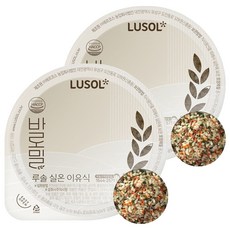 루솔 바로밀 한우 애호박 아기밥 이유식, 120g, 2개