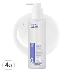 아크웰 피에이치 밸런싱 워터리 클렌징 오일, 200ml, 4개