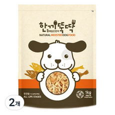 펫토리아 전연령용 한끼뚝딱 황태담은 소프트사료, 연어, 1kg, 2개