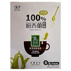 歐可茶葉 真奶茶 凍頂烏龍拿鐵，紐西蘭奶粉，8包入, 24g, 8包, 1盒