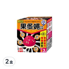 速必效 果蚤蠅誘聚餌寶, 24小時強力誘引 專業滅除果蠅和蚤蠅, 70g, 2盒