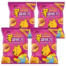 NONGSHIM 農心 Honey Twist snack 蜂蜜蘋果風味麻花捲餅乾, 90g, 4包