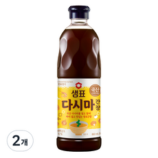 샘표 다시마 간장, 860ml, 2개