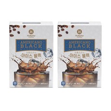 맥널티커피 아메리카노 아이스 블랙, 1g, 100개입, 2개