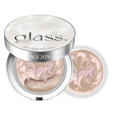 에이지투웨니스 글래스 스킨 에센스 팩트 글로우 21호 12.5g + 리필 세트, 뉴트럴 아이보리, 1개 1세트, 뉴트럴 아이보리