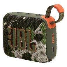 JBL GO 4 可攜式防水藍牙喇叭，持續播放，防水防塵，支援多喇叭連接, 迷彩