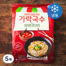 이모네 포장마차 가락국수 2인분 (냉동), 485g, 5개