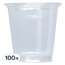 동아팩키지 투명 PET 소주잔 65ml, 1개입, 100개