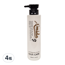 aMIDa 阿蜜達 胺基酸柔順王, 免沖洗護髮素, 330ml, 4瓶